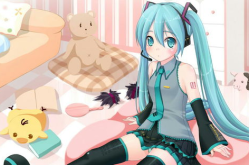初音未来壁纸,捕捉虚拟偶像的梦幻魅力