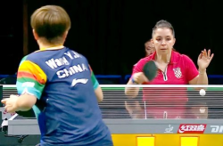 王艺迪3-0拿下女单比赛,女单赛场再展国乒风采